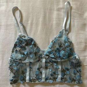 beautiful floral bralette